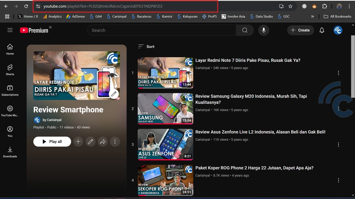 Cara Download Playlist YouTube Tanpa Ribet